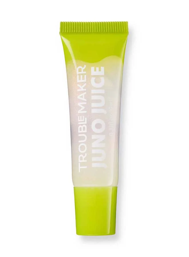 صانع المتاعب Juno Juice Lipgloss Casper Clear Shimmer